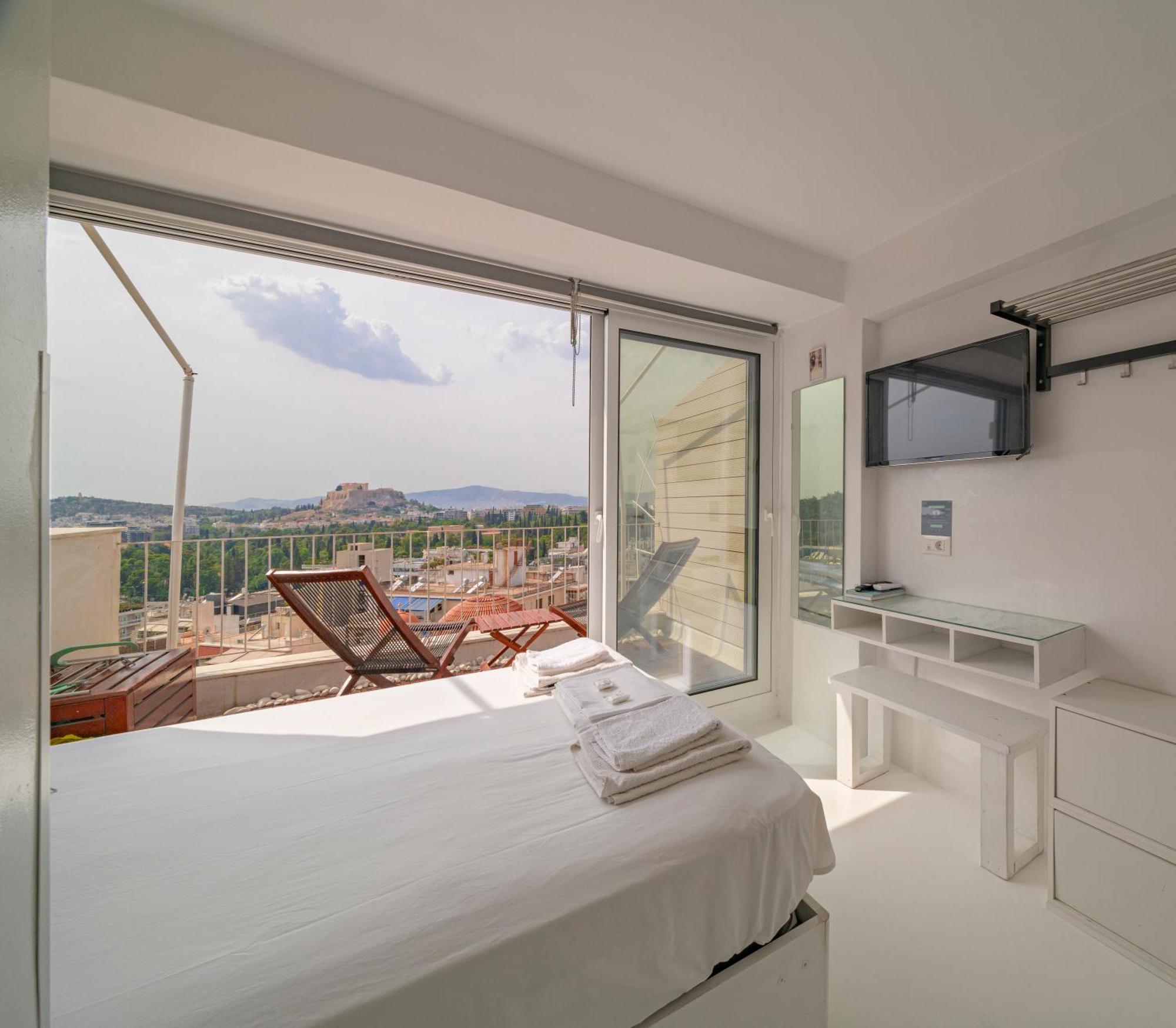 Penthouse With Acropolis View Apartment Athena Bagian luar foto