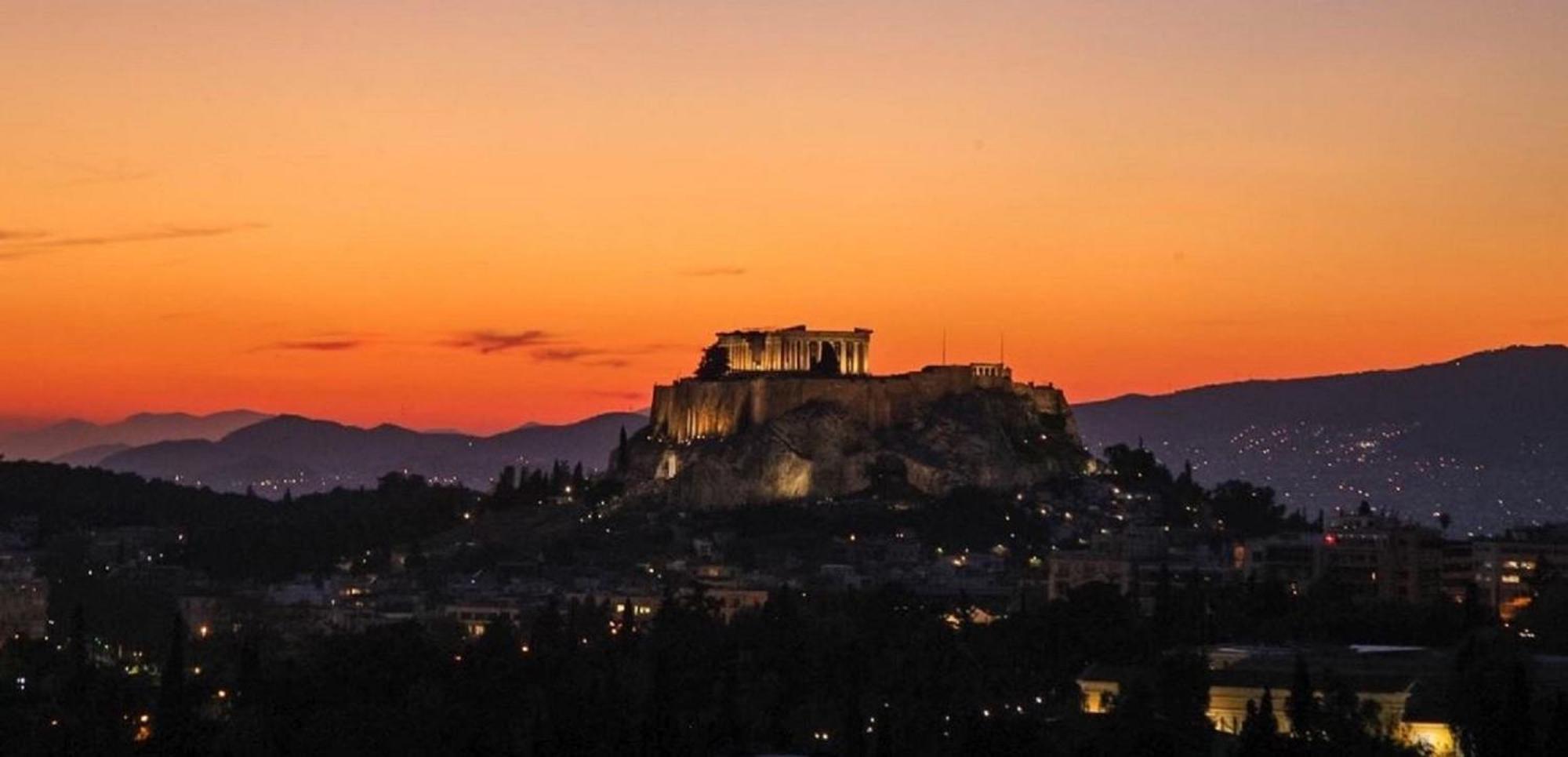 Penthouse With Acropolis View Apartment Athena Bagian luar foto