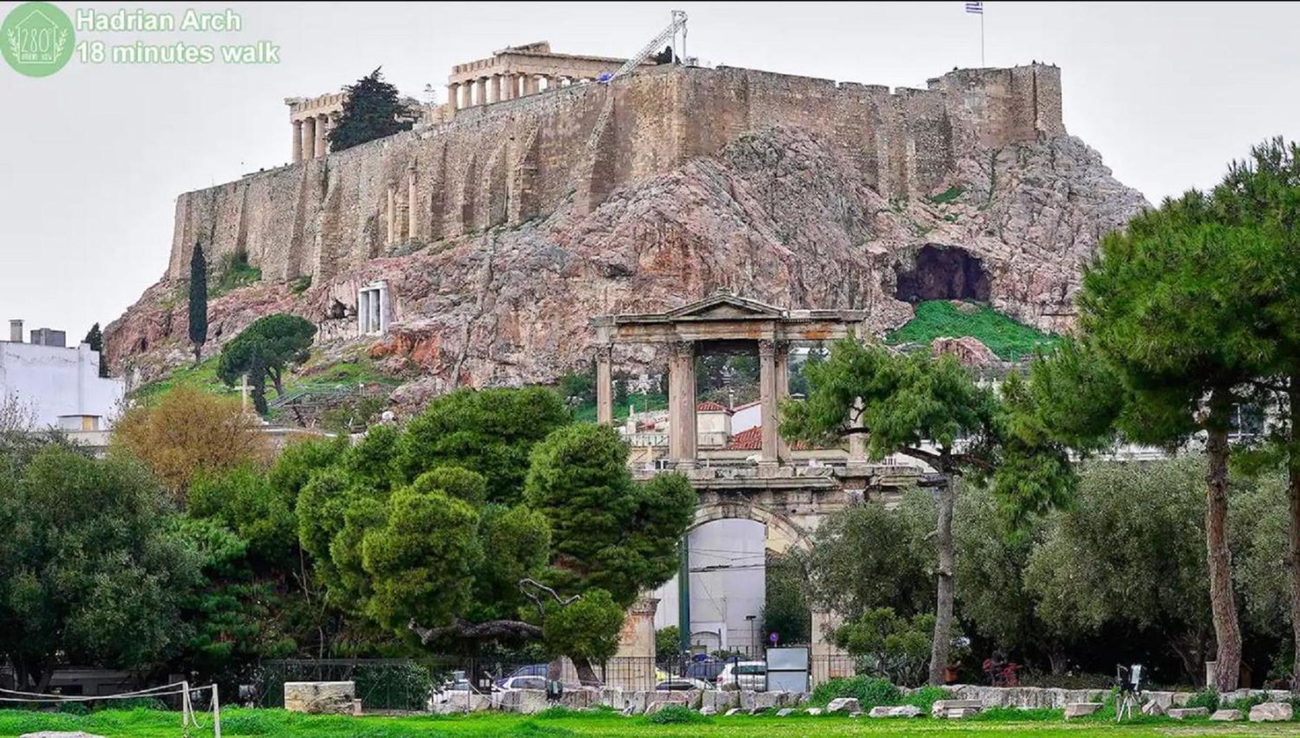 Penthouse With Acropolis View Apartment Athena Bagian luar foto